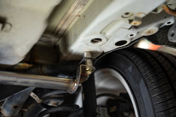 PRL Motorsports Chassis Brace Upgrade - Rear - Honda Civic & FK8 Type-R (2016-2021)