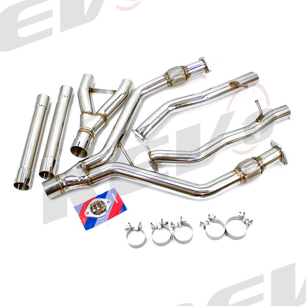 Rev9 Power FlowMAXX Cat-Back Stainless Steel Exhaust System - Infiniti Q50 V6 3.0L Twin-Turbo 2016-23