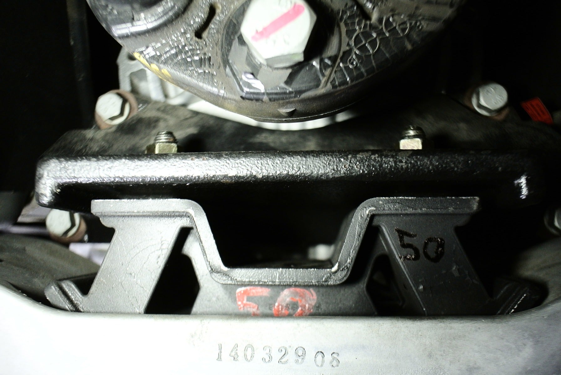 Megan Racing Hardened Rubber 6 Speed Automatic Transmission Mount (M8 stud-to-trans) - Hyundai Genesis Coupe (2009-2012)