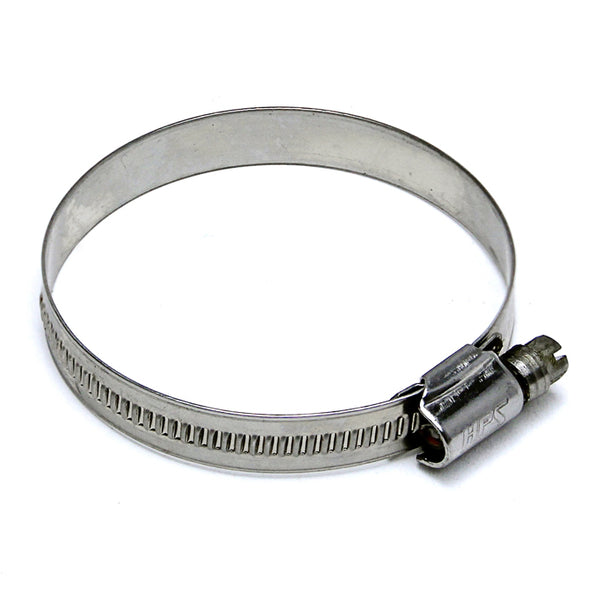 HPS Stainless Steel Embossed Hose Clamps Size 6, 10pcs Pack, 1/2" - 13/16" (13mm-20mm)