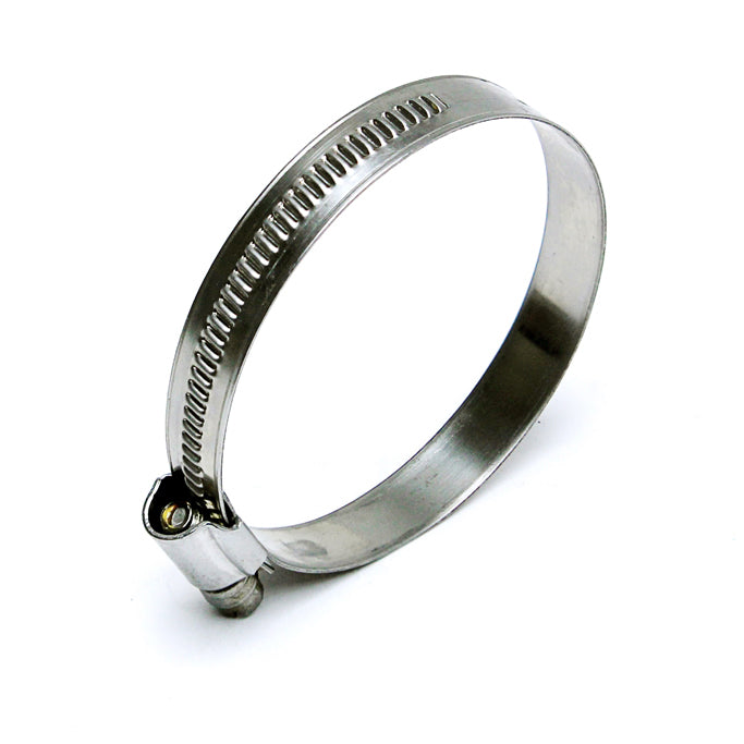 HPS Stainless Steel Embossed Hose Clamps Size 48, 2pcs Pack, 2-3/4" - 3-1/2" (70mm-90mm)