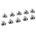 HPS #9 Stainless Steel Fuel Injection Hose Clamps 10pcs Pack 9/32 inch - 23/64 inch 7mm - 9mm