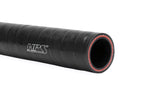 HPS 7/8" (22mm), FKM Lined Oil Resistant High Temperature Reinforced Silicone Hose, 3 Feet Long, Black