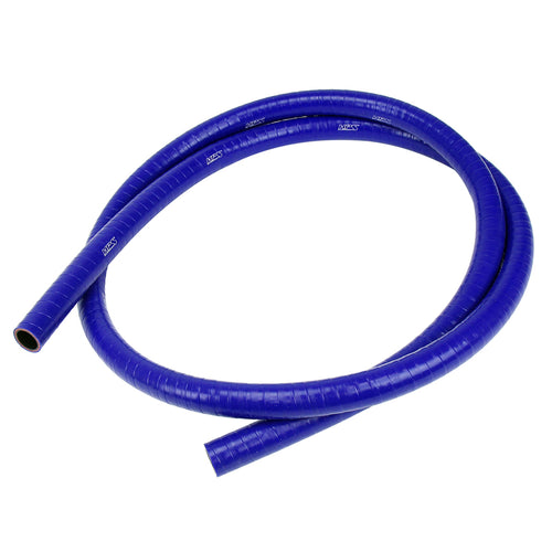 HPS 5/16 inch 8mm FKM Lined Oil Resistant High Temperature Reinforced Silicone Hose Blue
