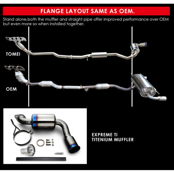 Tomei Expreme Ti Titanium Full Exhaust System - Mazda Miata MX-5 NC (2006-2015)