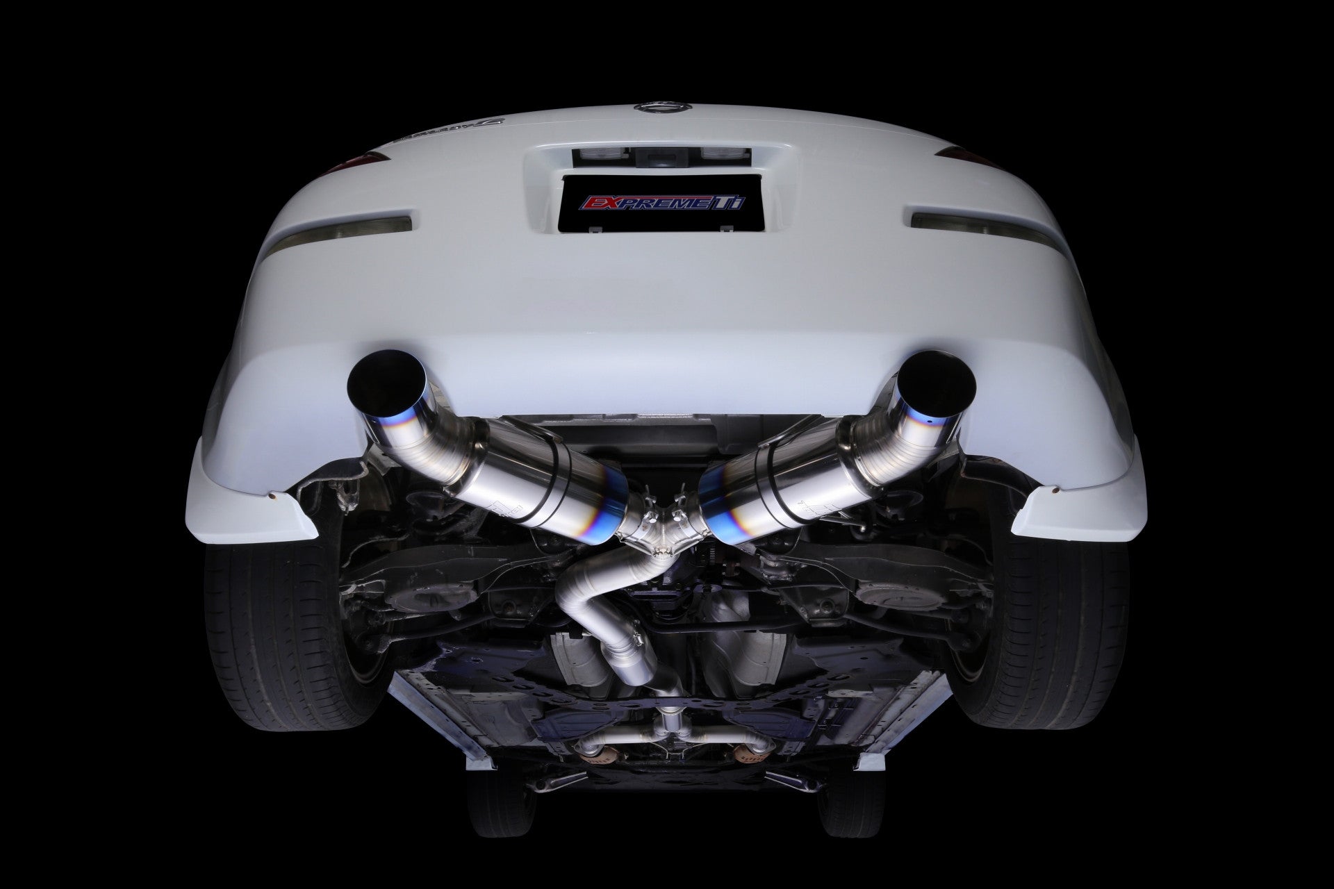 Tomei Expreme Ti Titanium Type-D Dual Exit Exhaust - Nissan Z33 350Z (2003-2009)