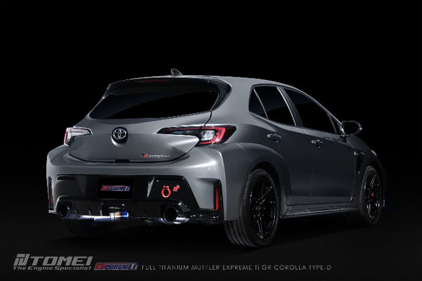 Tomei Expreme Ti Type-D Dual Exit Titanium Exhaust - Toyota GR Corolla (2023+)