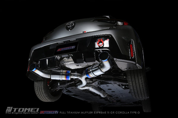 Tomei Expreme Ti Type-D Dual Exit Titanium Exhaust - Toyota GR Corolla (2023+)