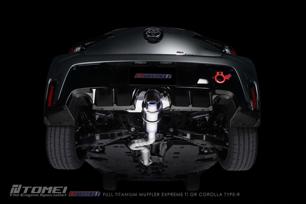 Tomei Expreme Ti Type-R Single Exit Titanium Exhaust - Toyota GR Corolla (2023+)
