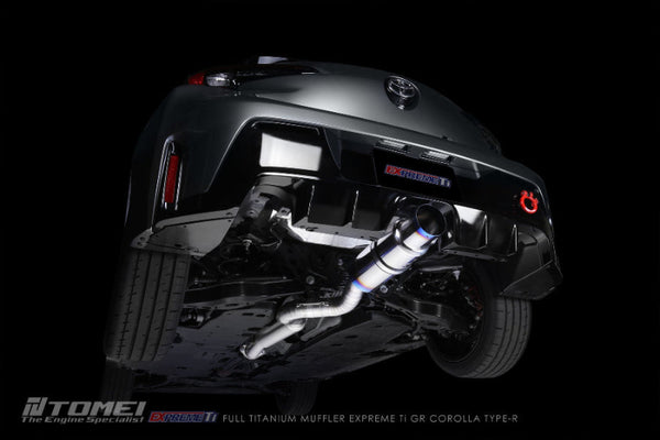 Tomei Expreme Ti Type-R Single Exit Titanium Exhaust - Toyota GR Corolla (2023+)