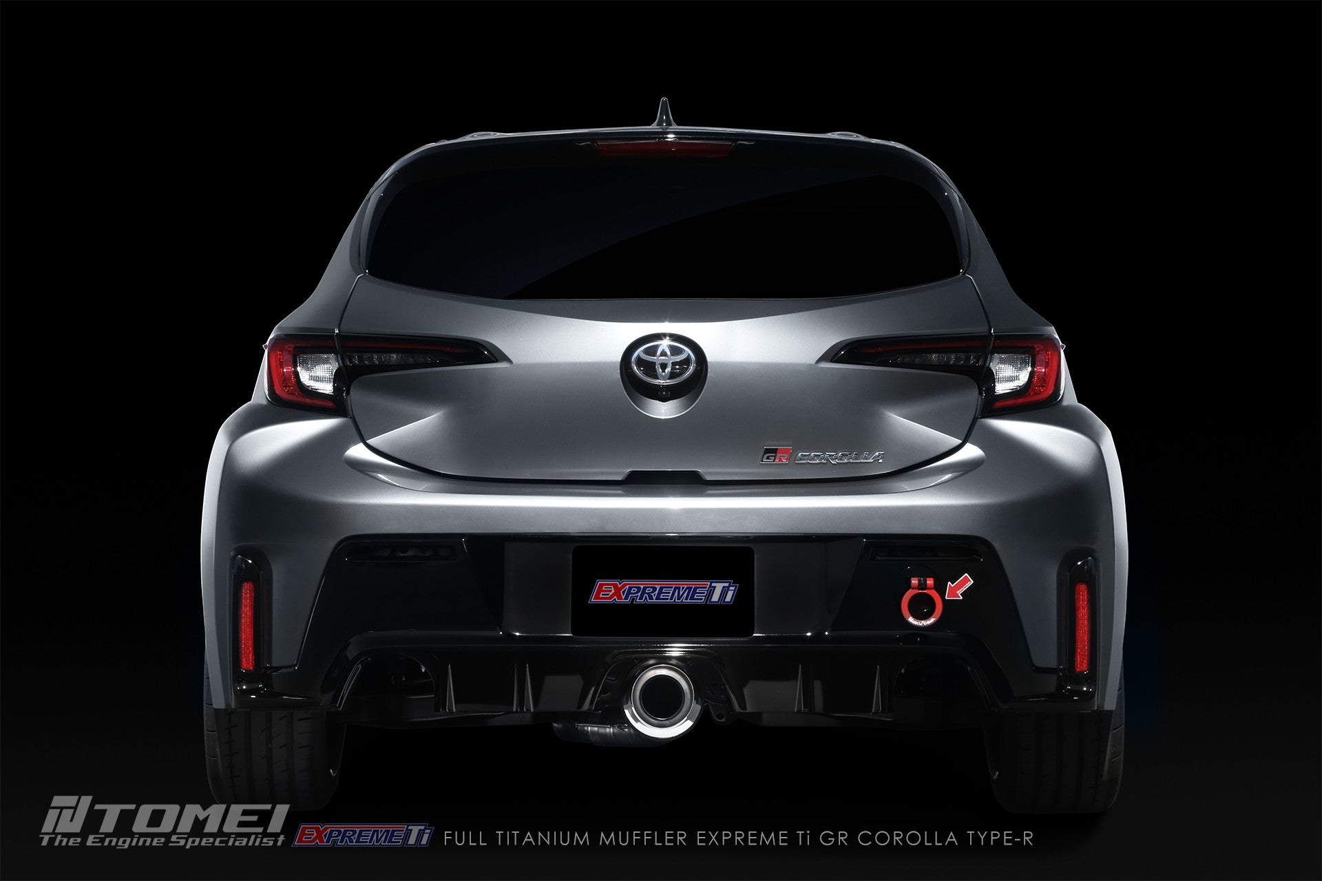Tomei Expreme Ti Type-R Single Exit Titanium Exhaust - Toyota GR Corolla (2023+)