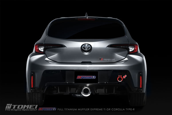 Tomei Expreme Ti Type-R Single Exit Titanium Exhaust - Toyota GR Corolla (2023+)