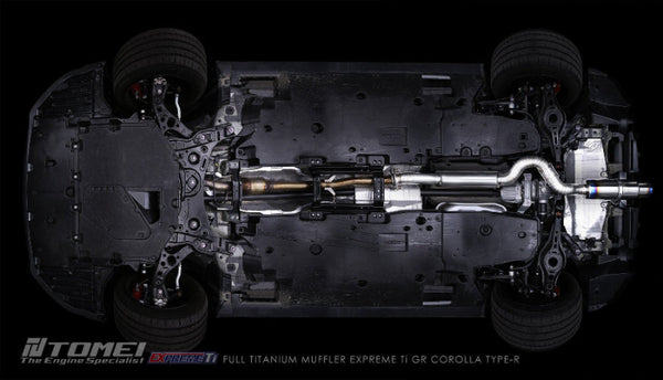 Tomei Expreme Ti Type-R Single Exit Titanium Exhaust - Toyota GR Corolla (2023+)