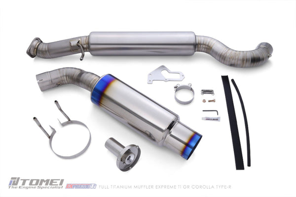 Tomei Expreme Ti Type-R Single Exit Titanium Exhaust - Toyota GR Corolla (2023+)