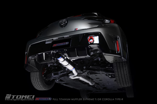 Tomei Expreme Ti Type-R Single Exit Titanium Exhaust - Toyota GR Corolla (2023+)