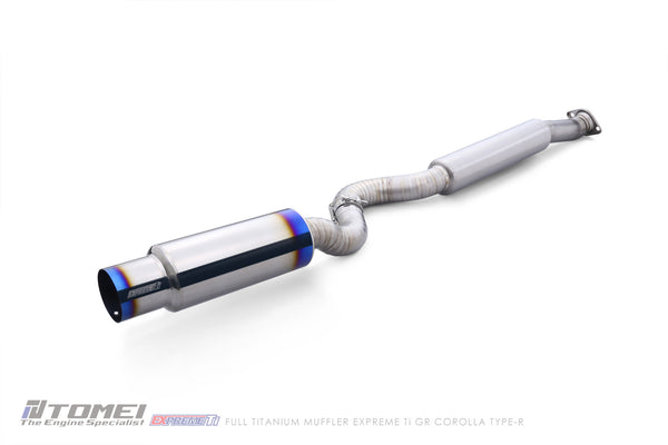 Tomei Expreme Ti Type-R Single Exit Titanium Exhaust - Toyota GR Corolla (2023+)