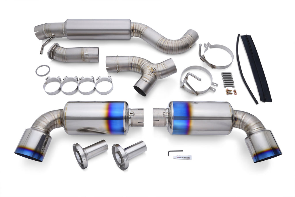 Tomei Expreme Ti Full Titanium Muffler Type-D (Dual) - Toyota GR Yaris Gen.1 (2020-2024)
