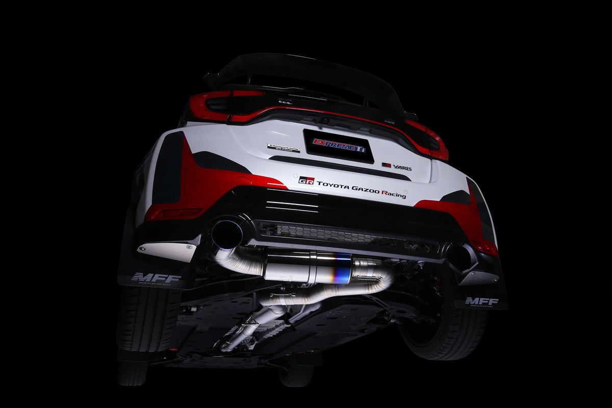 Tomei Expreme Ti Full Titanium Muffler Type-R (Single) - Toyota GR Yaris Gen.2 (2024-onward)