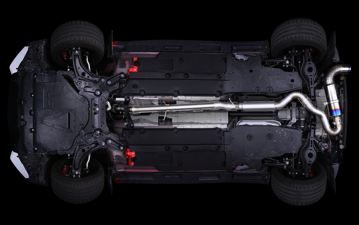 Tomei Expreme Ti Full Titanium Muffler Type-R (Single) - Toyota GR Yaris Gen.2 (2024-onward)
