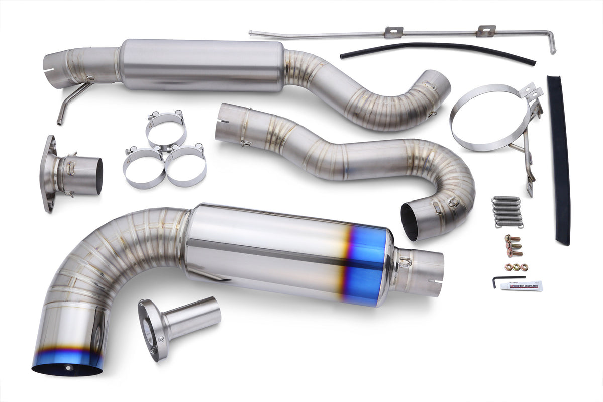 Tomei Expreme Ti Full Titanium Muffler Type-R (Single) - Toyota GR Yaris Gen.2 (2024-onward)