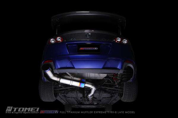 Tomei Expreme Ti Titanium Exaust System - Mazda RX-8 Late Models S2 (2009-2011)