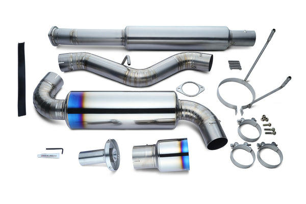 Tomei V2 Expreme Ti Titanium Single Exit Exhaust System - Scion FR-S / Subaru BRZ / Toyota 86