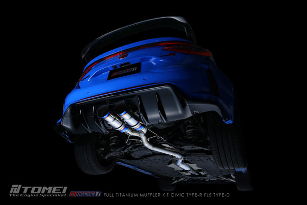 Tomei Expreme Ti Type-D Full Titanium Exhaust System - Honda Civic FL5 Type-R (2023+)