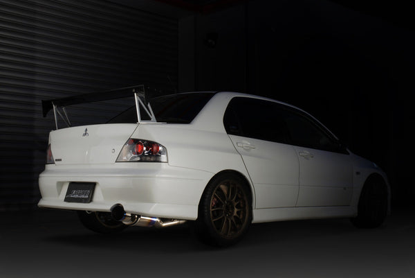 Tomei Expreme Ti Titanium Single Exhaust System - Mitsubishi Lancer (EVO) Evolution 9 JDM