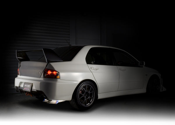 Tomei Expreme Ti Titanium Single Exhaust System - Mitsubishi Lancer (EVO) Evolution 9 JDM