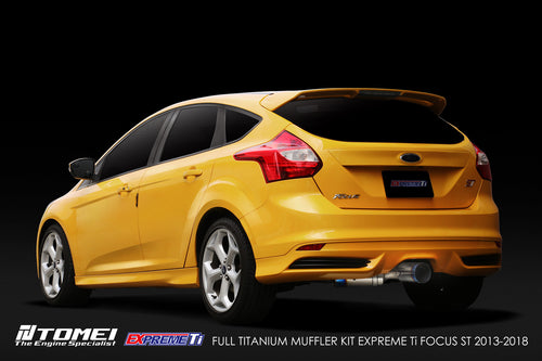 Tomei Expreme Ti Titanium Single Exit Exhaust - Ford Focus ST (2013–2018)