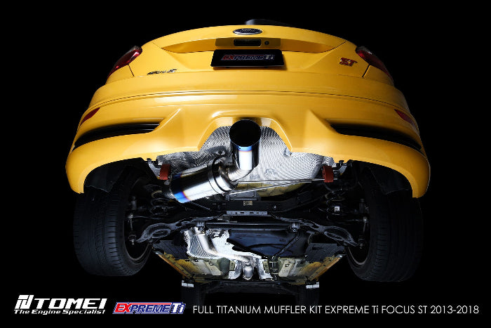 Tomei Expreme Ti Titanium Single Exit Exhaust - Ford Focus ST (2013–2018)