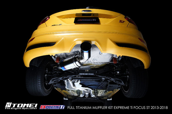 Tomei Expreme Ti Titanium Single Exit Exhaust - Ford Focus ST (2013–2018)
