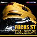 Tomei Expreme Ti Titanium Single Exit Exhaust - Ford Focus ST (2013–2018)