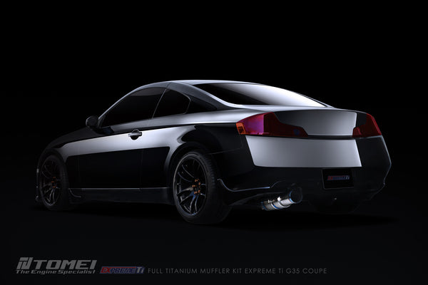 Tomei Expreme Ti Titanium Exhaust System - Infiniti G35 Coupe (2003-2007)