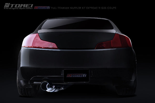 Tomei Expreme Ti Titanium Exhaust System - Infiniti G35 Coupe (2003-2007)