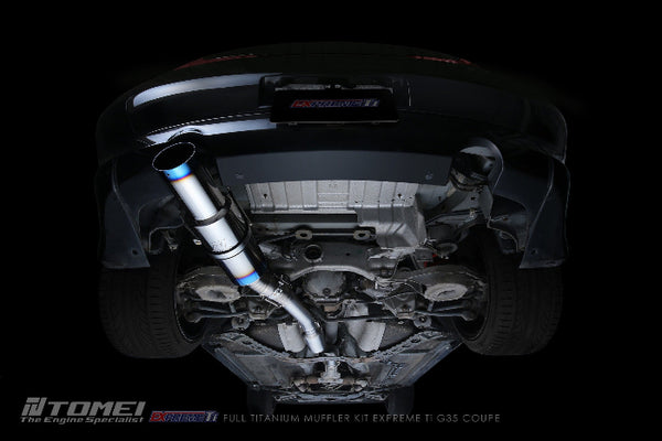 Tomei Expreme Ti Titanium Exhaust System - Infiniti G35 Coupe (2003-2007)