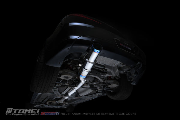Tomei Expreme Ti Titanium Exhaust System - Infiniti G35 Coupe (2003-2007)