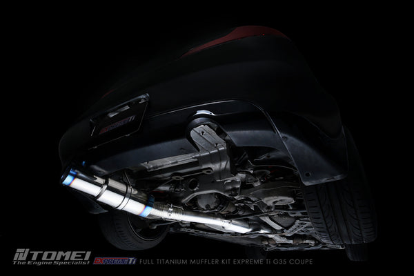 Tomei Expreme Ti Titanium Exhaust System - Infiniti G35 Coupe (2003-2007)