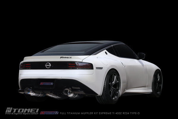 TOMEI EXPREME TI TITANIUM TYPE D DUAL EXIT EXHAUST SYSTEM - NISSAN RZ34 400Z (2023+)