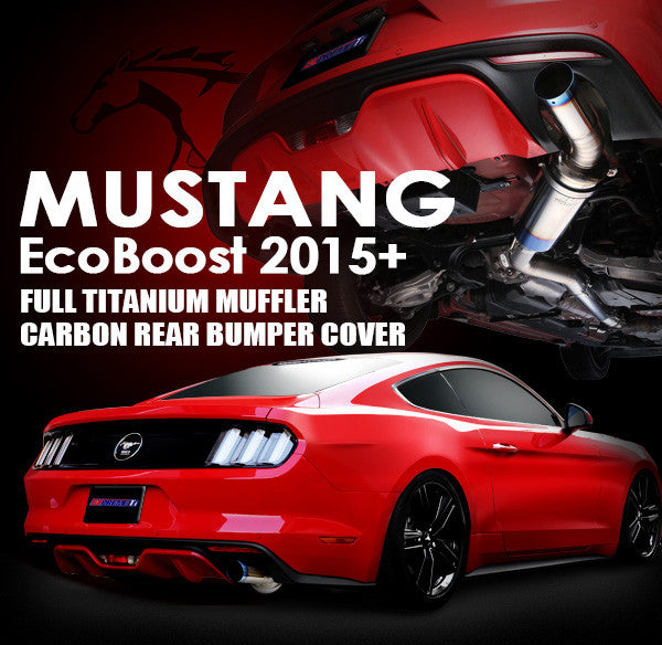 Tomei Expreme Ti Titanium Single Exit Exhaust - Mustang S550 2.3T EcoBoost (2015+)