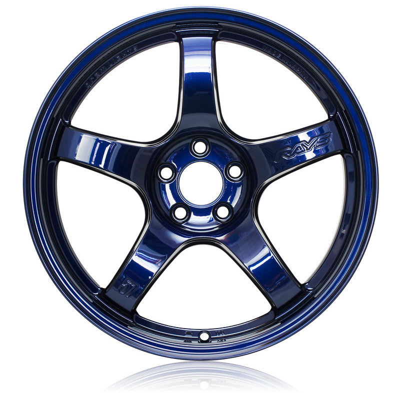 Gram Lights 57CR WGCRX38EEBP 18x9.5 +38 5x114.3 Eternal Blue wheel