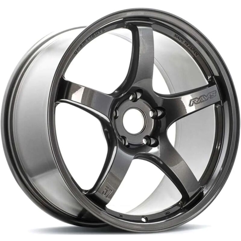 Gram Lights 57CR WGCRX38EHGP 18x9.5 +38 5x114.3 HS Gunmetallic wheel