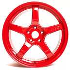 Gram Lights 57CR WGCRX38EMRP 18x9.5 +38 5x114.3 Milano Red wheel - view 2