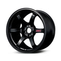 Gram Lights 57DR WGIX22EH 18x9.5 +22 5x114.3 Semi Gloss Black wheel