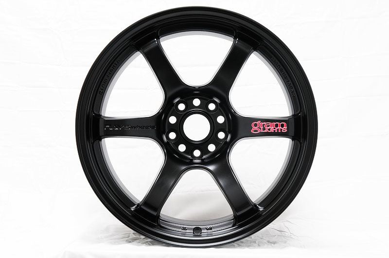 Gram Lights 57DR WGIX38DH 18x9.5 +38 5x100 Semi Gloss Black wheel - view 3