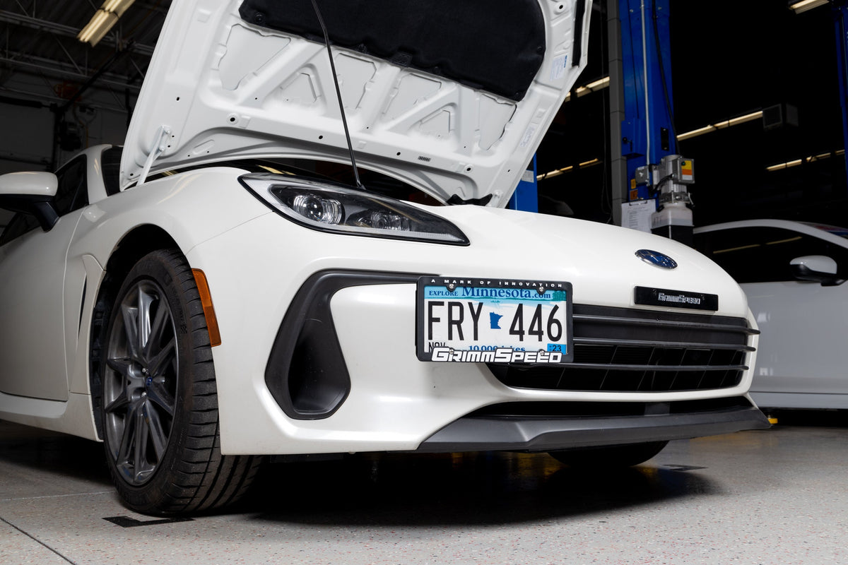 GrimmSpeed License Plate Holder Relocation Kit
