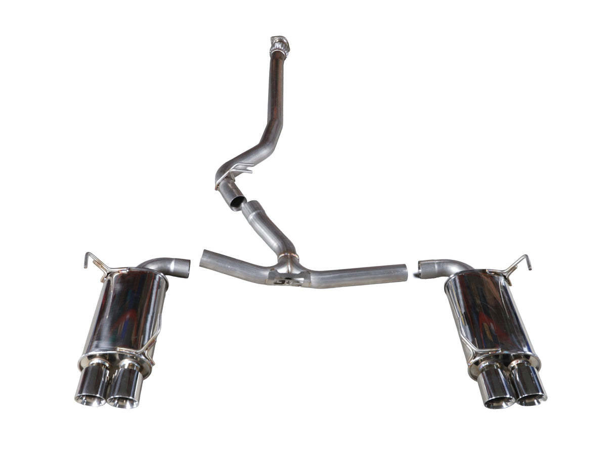 GrimmSpeed “Gentleman’s Exhaust” V2 Catback System – Non-Resonated