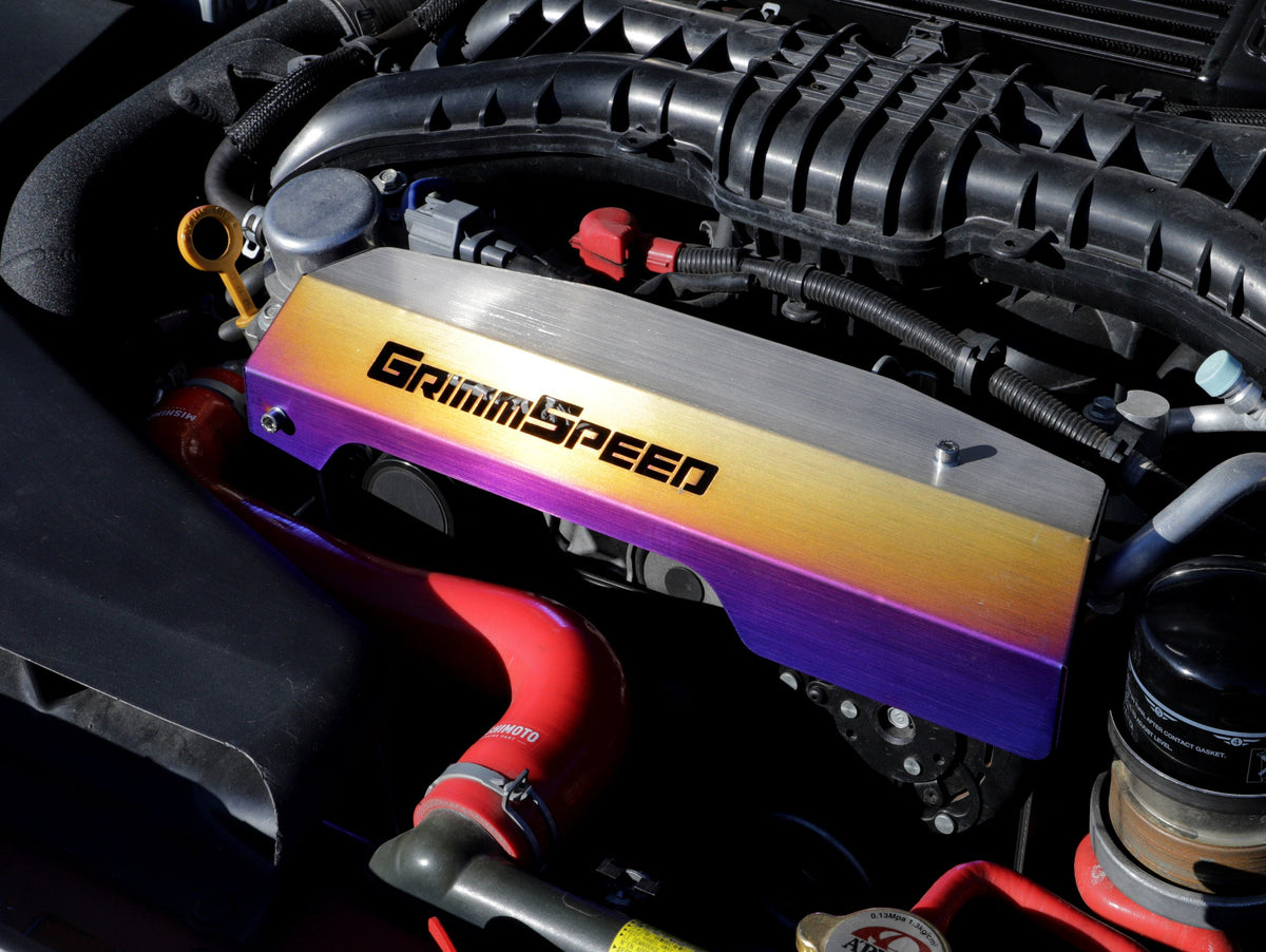 GrimmSpeed Titanium Engine Bay Bundle 2015–2021 Subaru WRX (FA20 Engines)