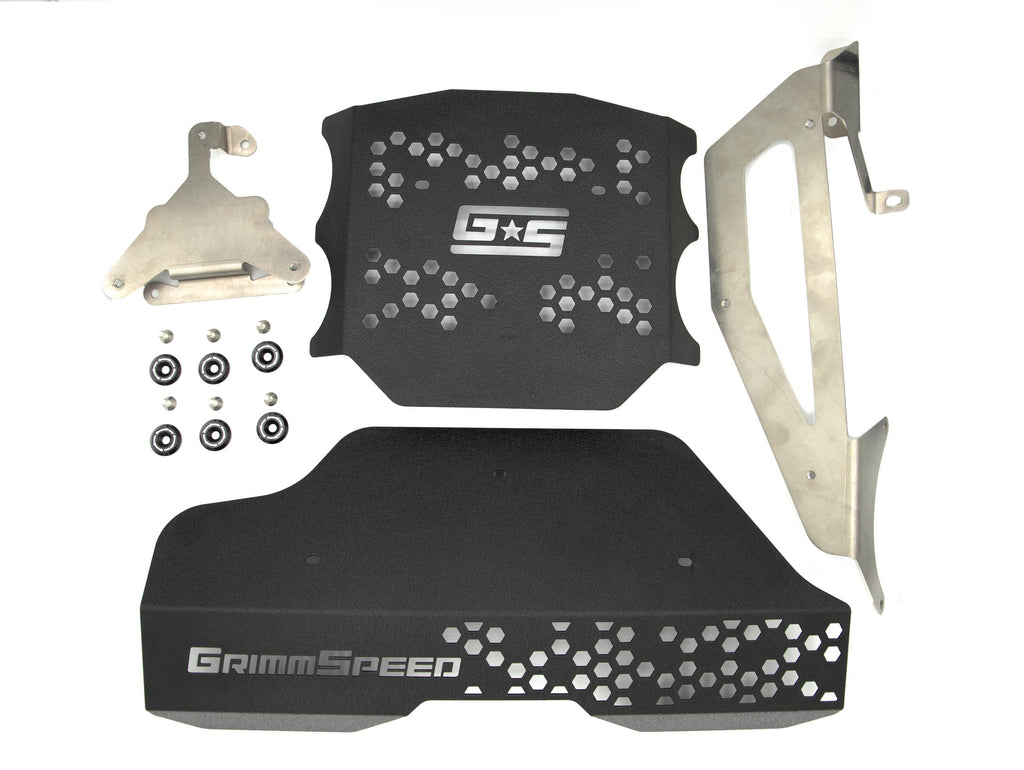 GrimmSpeed 2nd Gen Pulley and Engine Cover Kit