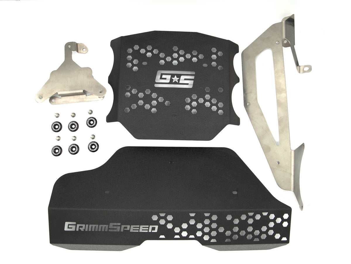 GrimmSpeed 2nd Gen Pulley and Engine Cover Kit